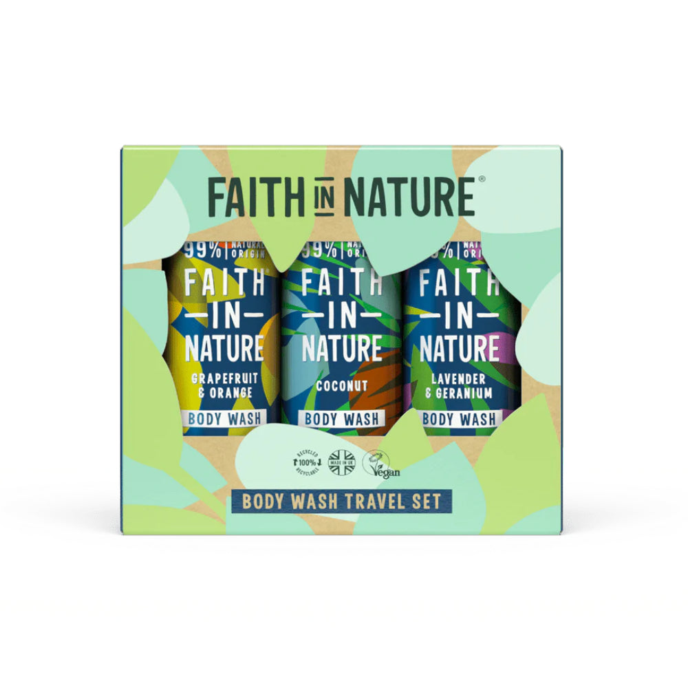 Faith in Nature, Body Wash Travel Set