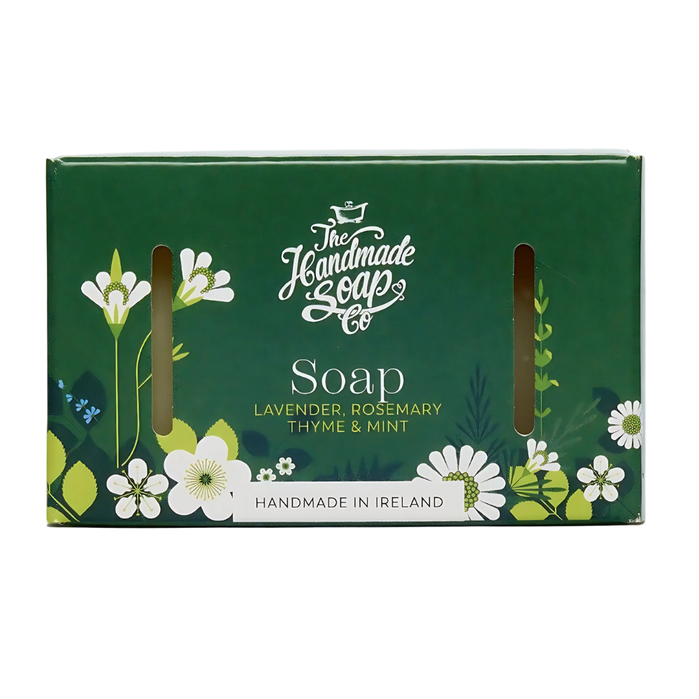 The Handmade Soap Company, Soap Bar Lavender, Rosemary, Thyme & Mint 100g