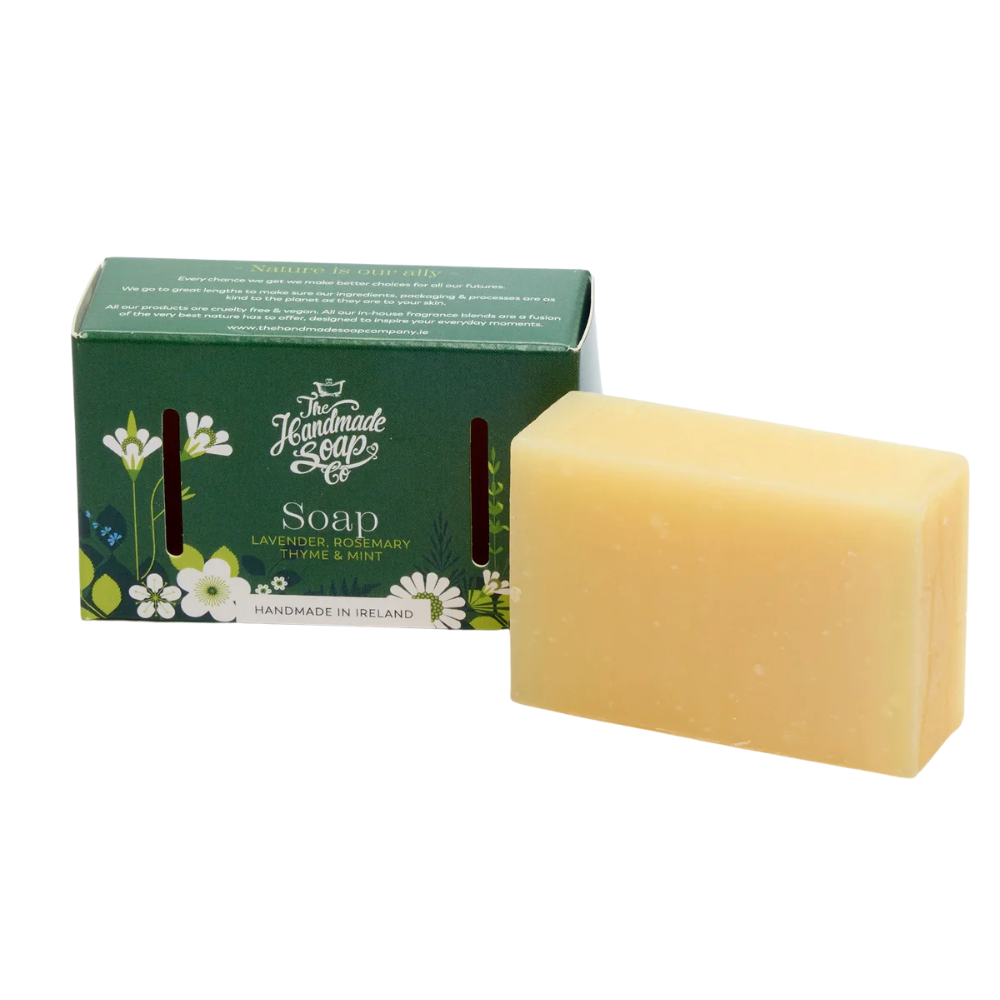 The Handmade Soap Company, Soap Bar Lavender, Rosemary, Thyme & Mint 100g