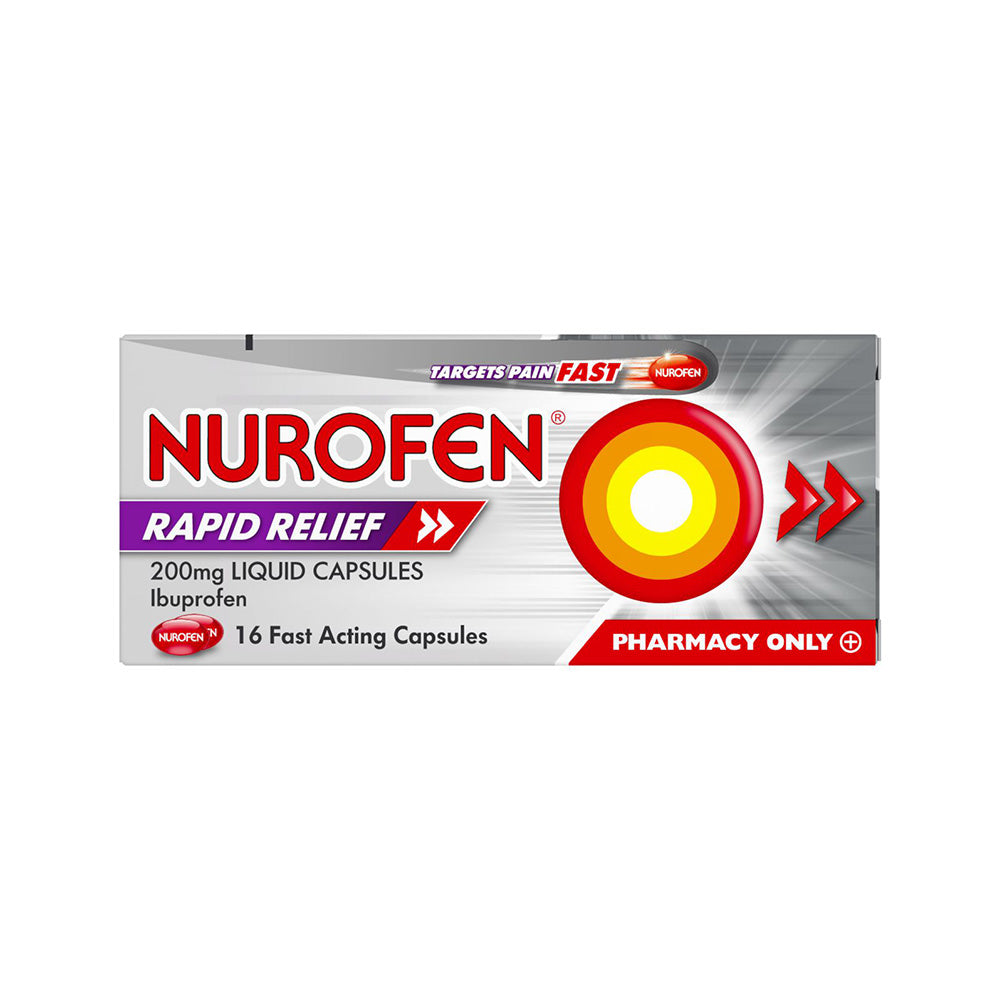 Nurofen Rapid Relief 200Mg 16s