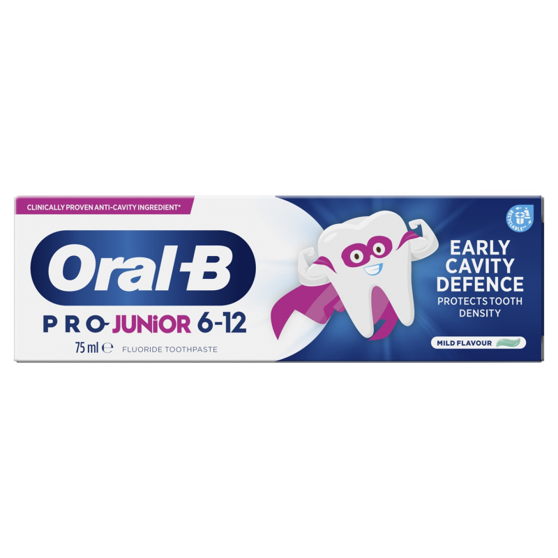 Oral B, Pro Junior Toothpaste 6-12 Years 75ml