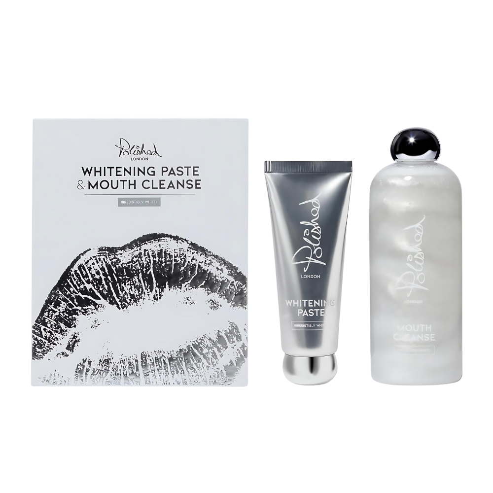 Polished London, Whitening Paste & Mouth Cleanse Set