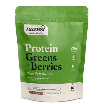 Nuzest, Cocoa Protein Greens & Berries 300g