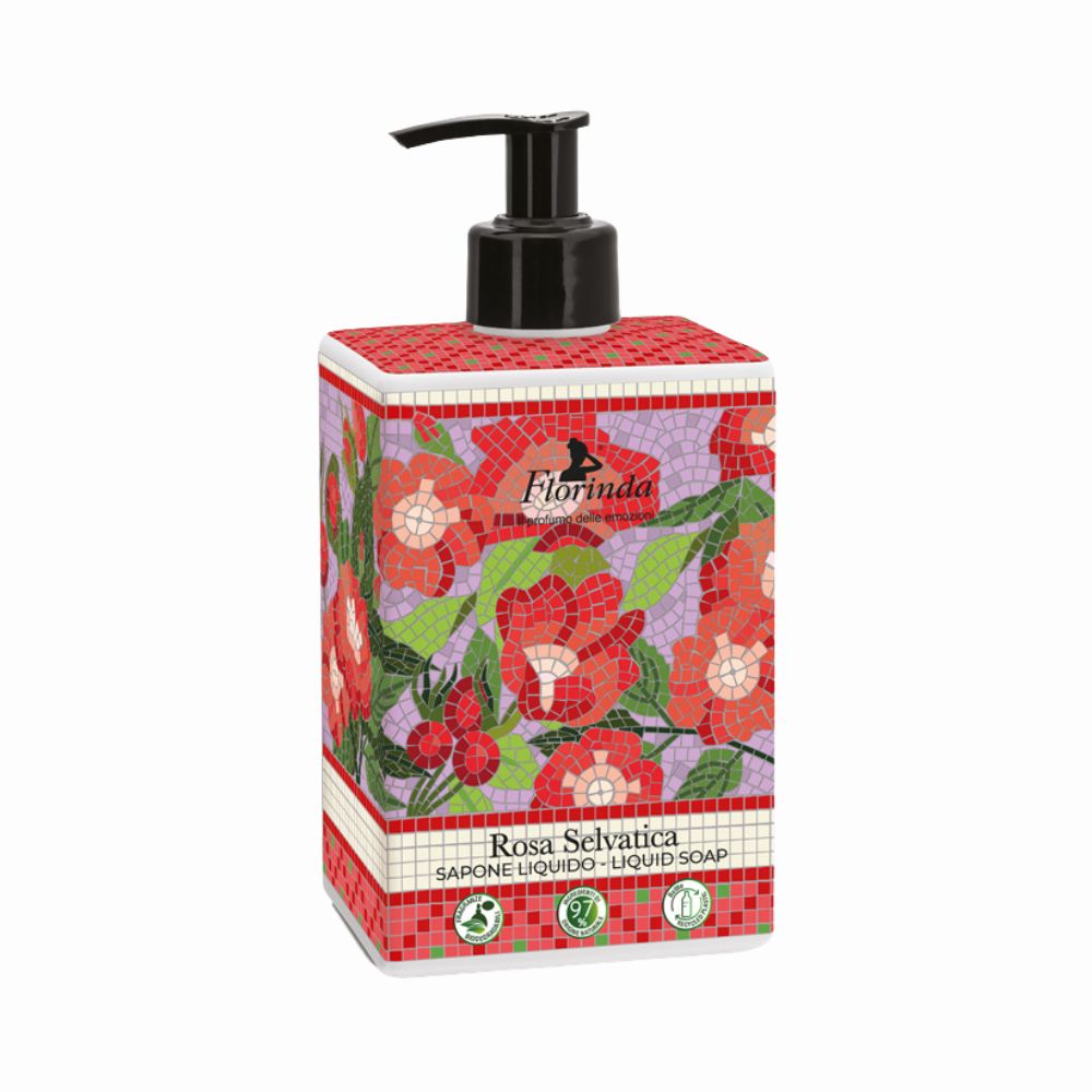 Florinda, Mosaic Soap Wild Rose 500ml