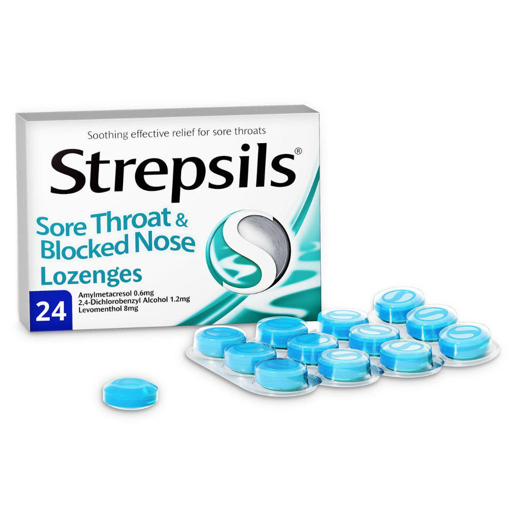 Strepsils, Sore Throat & Blocked Nose