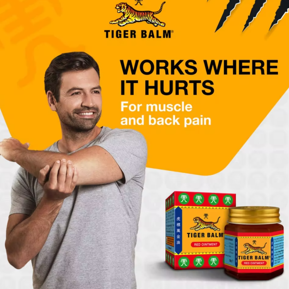 Tiger Balm, Red Ointment 19g