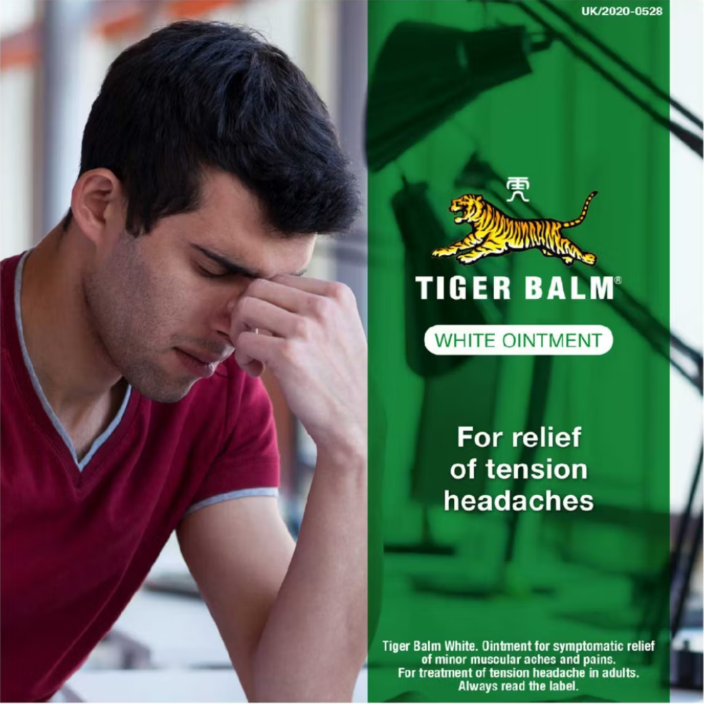 Tiger Balm, White Ointment 19g