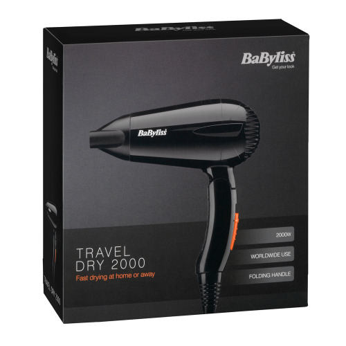 Babyliss, Travel Hair Dryer 2000W BA5344U