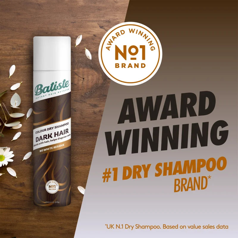 Batiste, Dry Shampoo Dark & Deep Brown 200ml