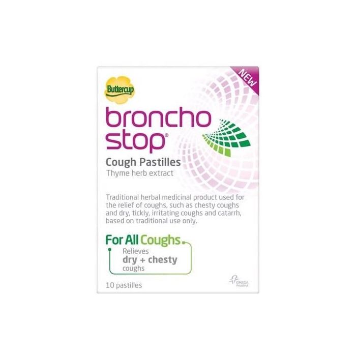 Bronchostop Cough Pastilles 10s