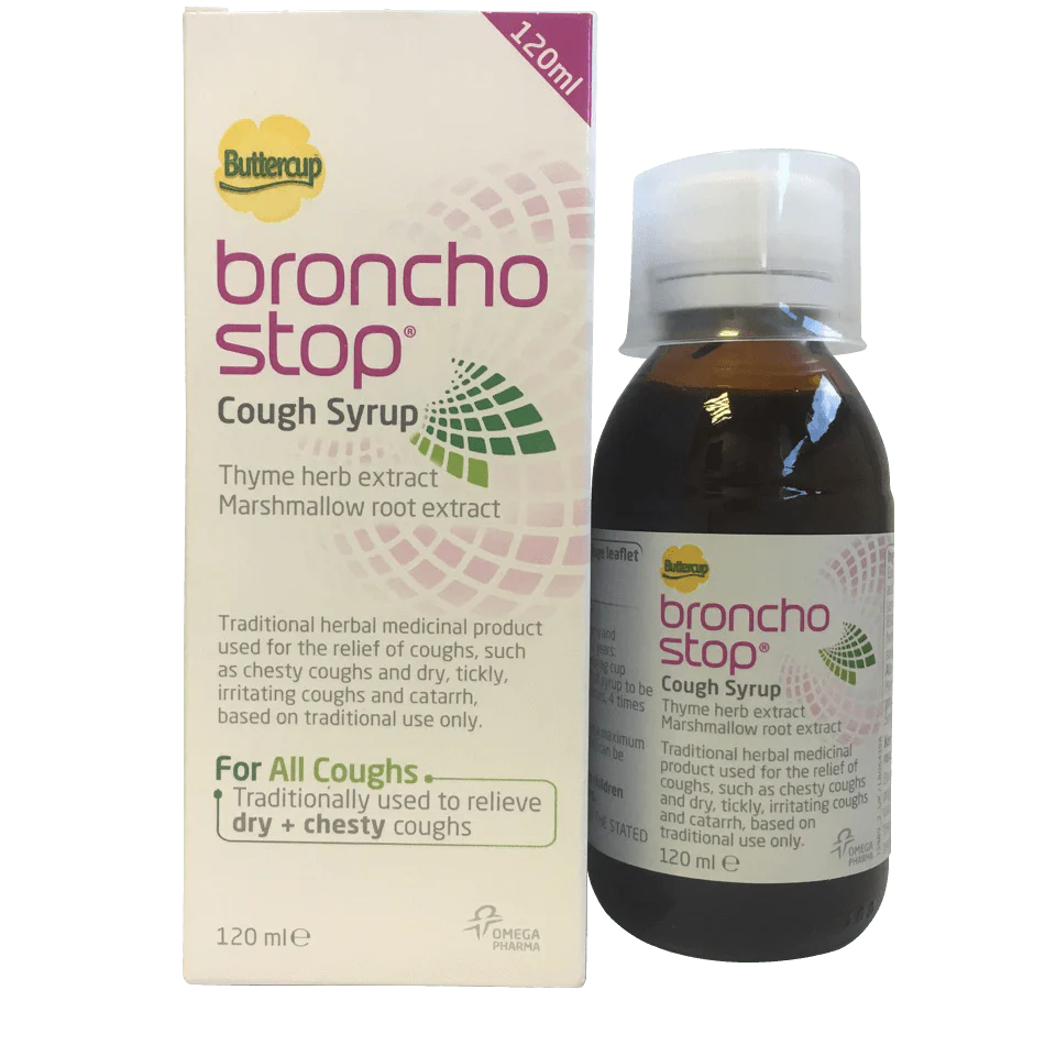 Buttercup, Bronchostop Cough Syrup For Any Cough 120ml