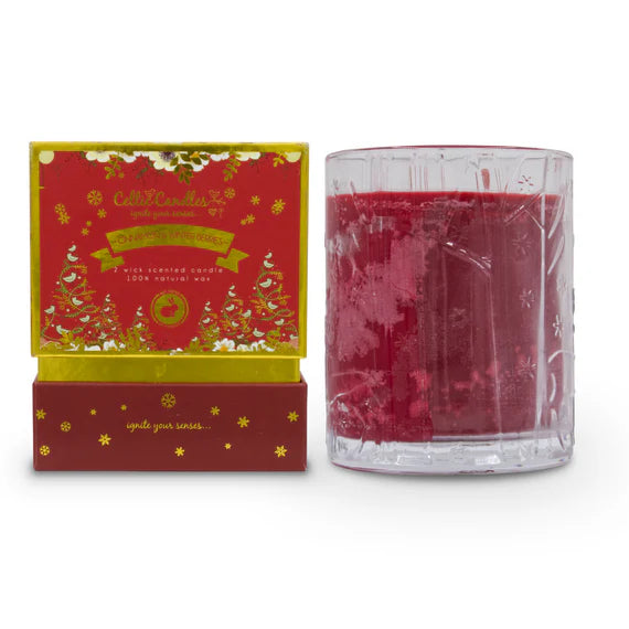 Celtic Candles,  Cinnamon & Winter Berry Double Wick Candle