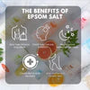 Eco Bath Co, Epsom Salt Bath Soak - Relaxing 1kg