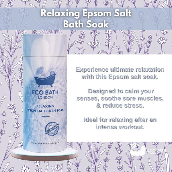 Eco Bath Co, Epsom Salt Bath Soak - Relaxing 1kg