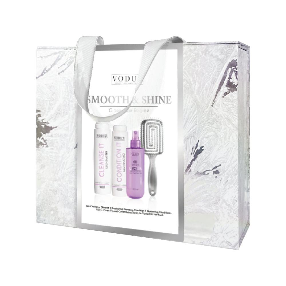 Voduz, Smooth & Shine Glossy Hair Regime