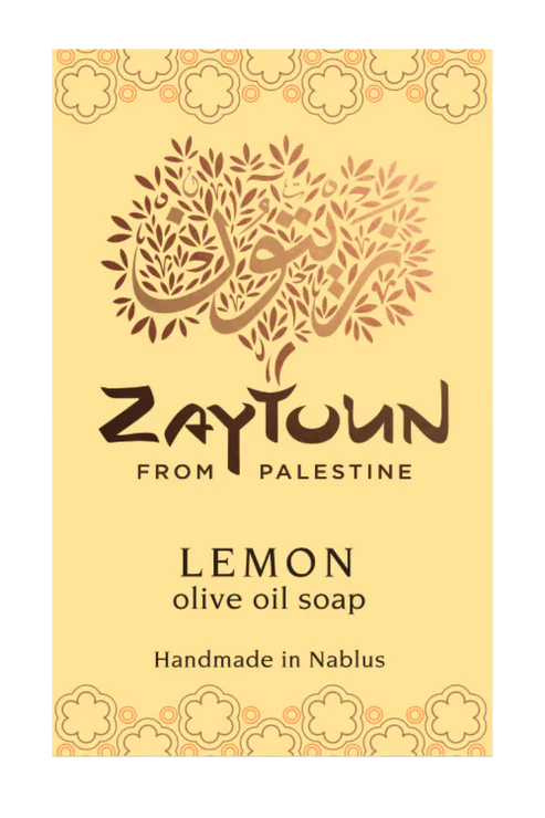 Zaytoun, Lemon Olive OIl Soap 100g