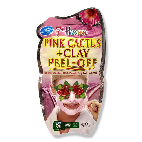 7Th Heaven Pink Cactus & Clay Peel Off 10ml