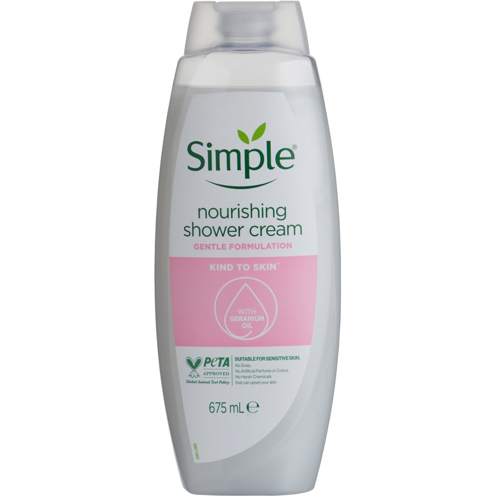 Simple Shower Gel Nourishing 675ml