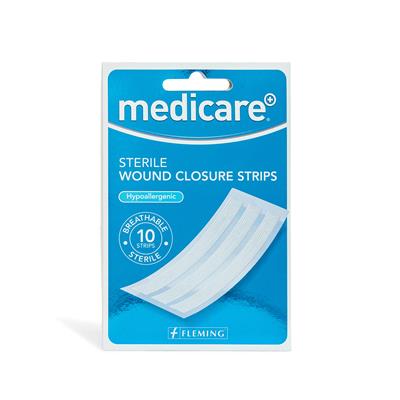 Medicare, Sterile Wound Closure Strips 10 Pack