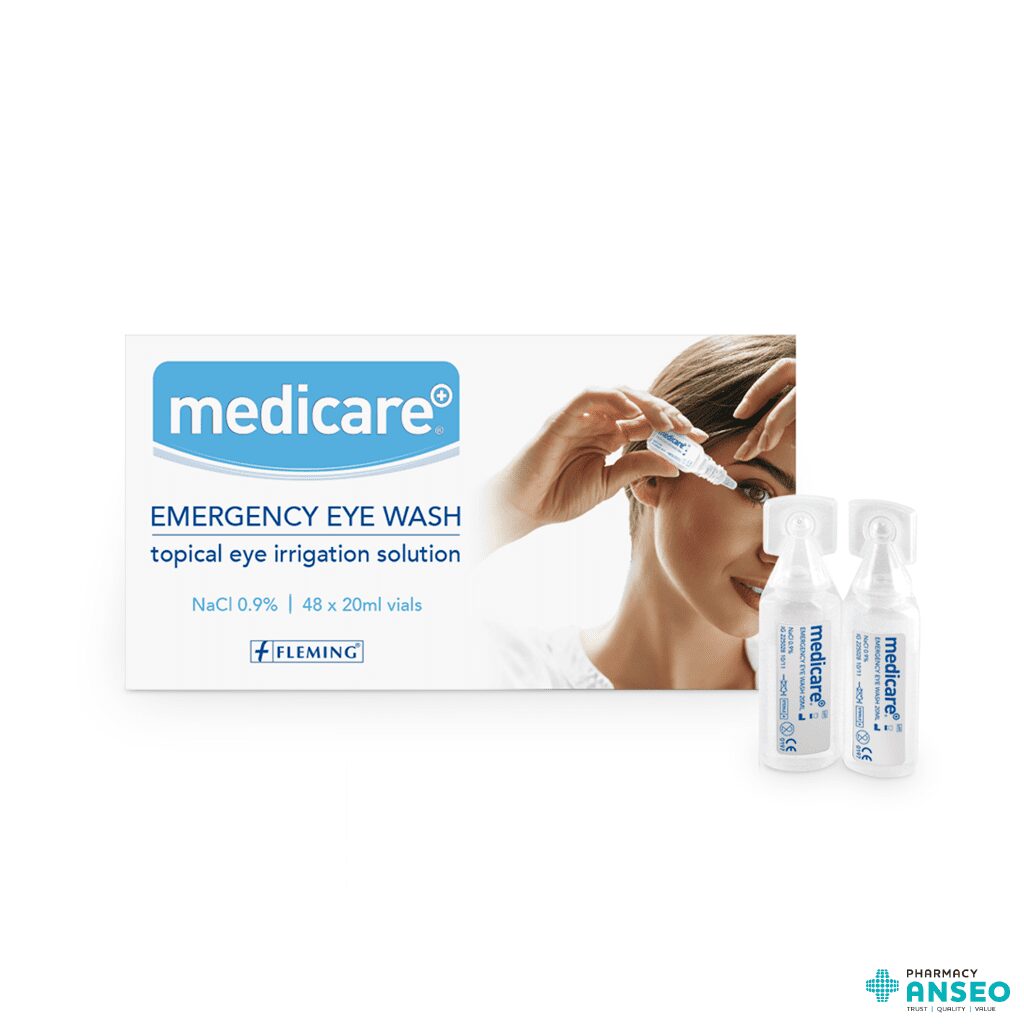 Medicare Emergency Eye Wash 20ml Md533 48