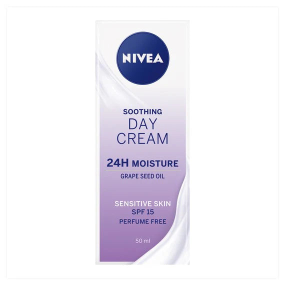 Nivea Daily Essentials Sensitive Day Cream SPF 15 50ml