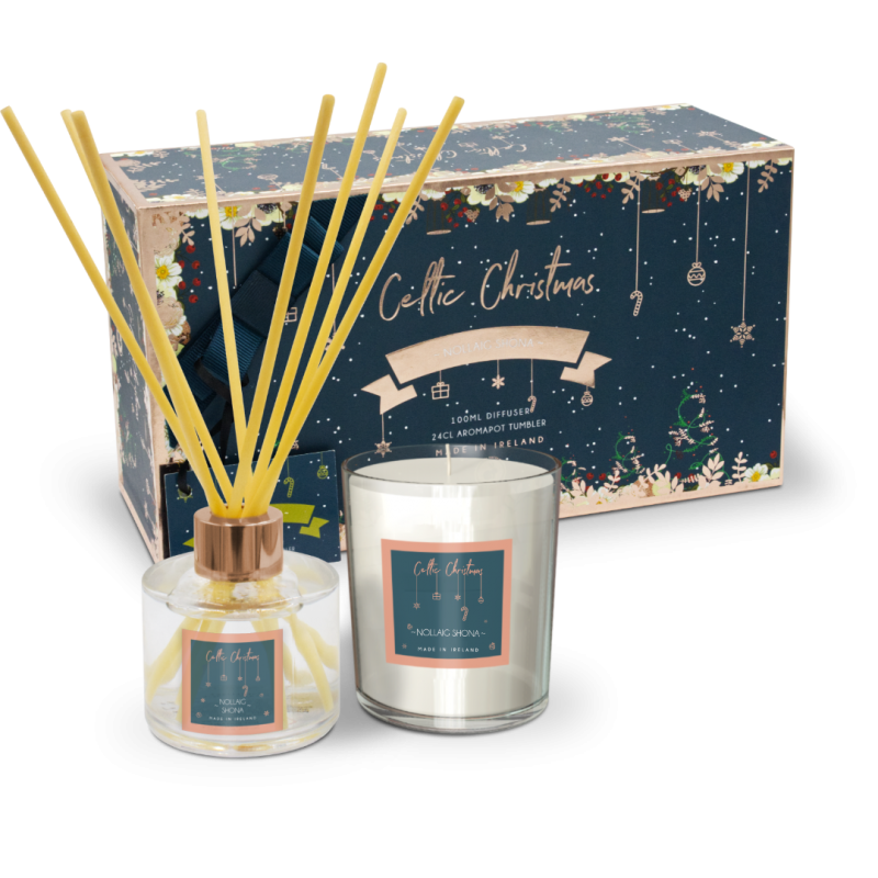 Celtic Candles, Gift Box Mini Nollaig Shona