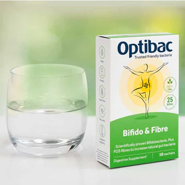 Optibac, Bifido & Fibre 10 Sachets