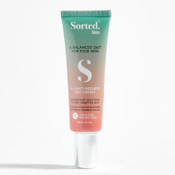 Sorted Skin, 5 in 1 Anti Redness Day Cream SPF50 30ML