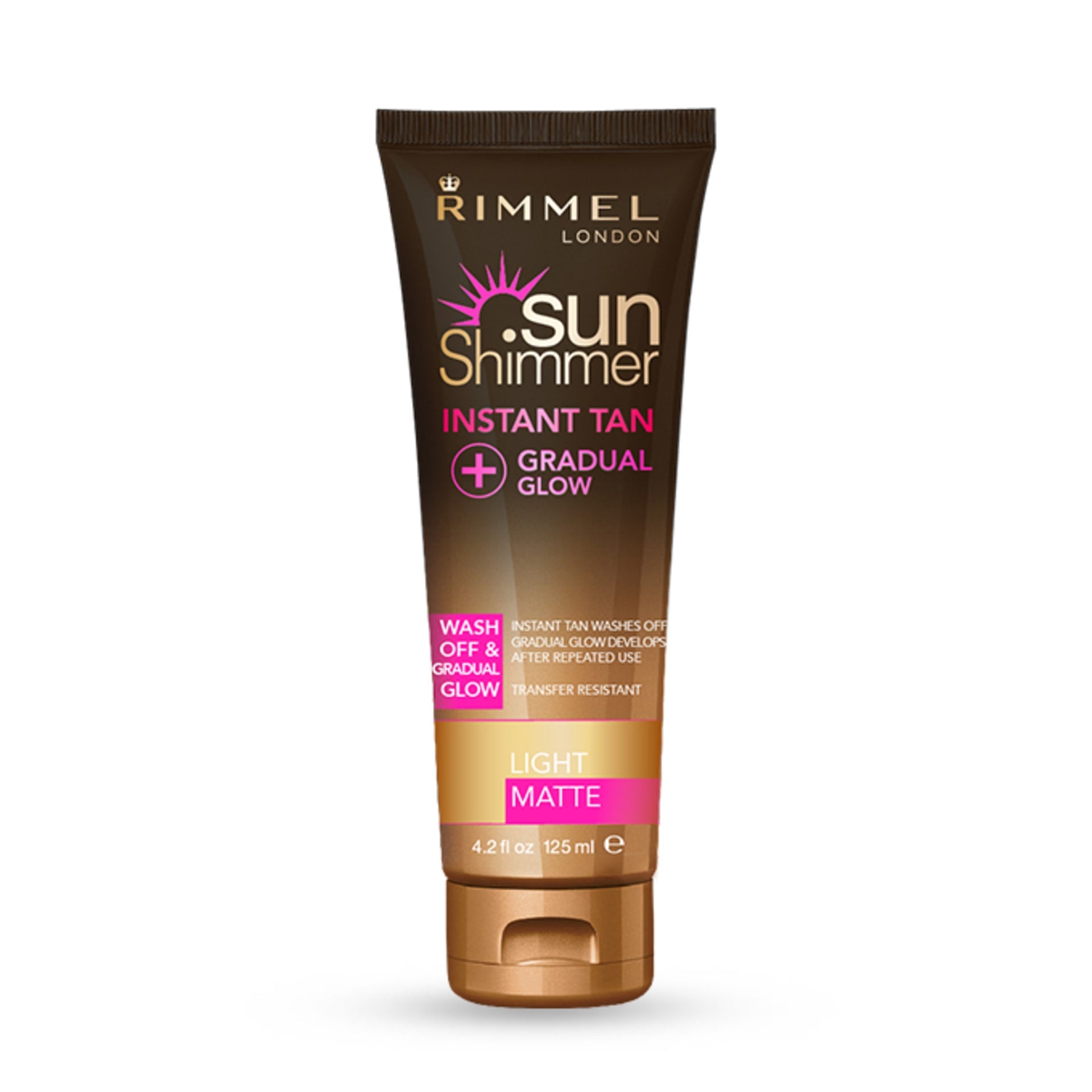 Rimmel, Sun shimmer Instant Tan Light Matte 125ml