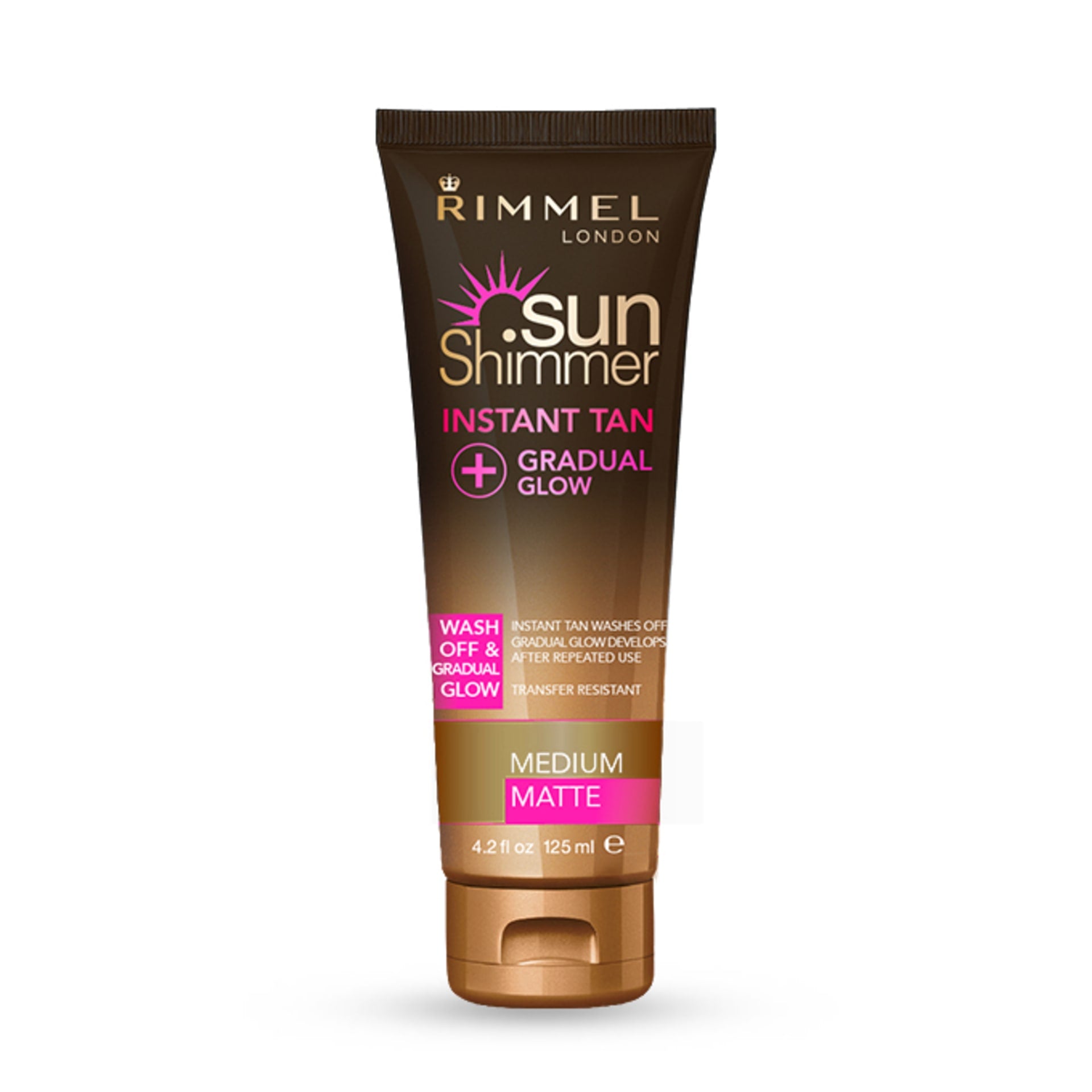 Rimmel, Sun shimmer Instant Tan Medium Matte 125ml