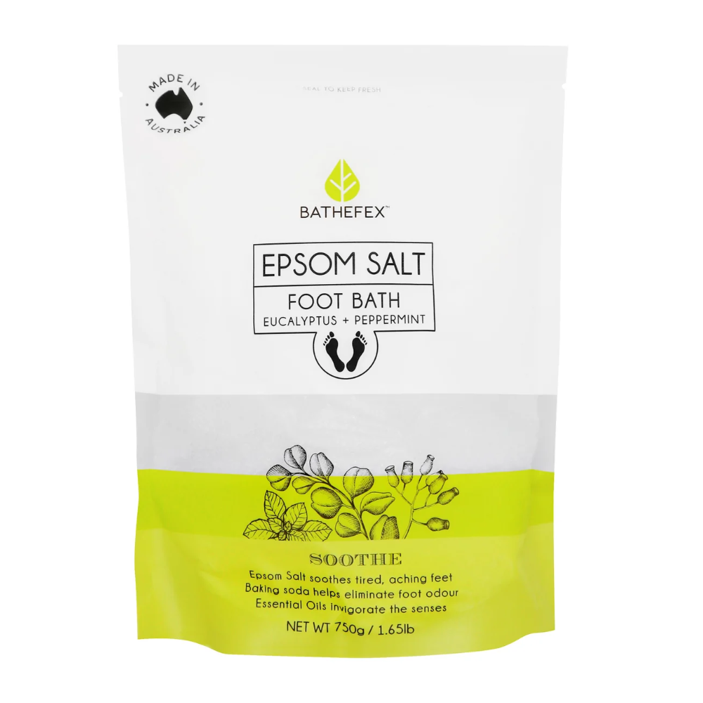 Bathefex, Epsom Salt Foot Bath 750g