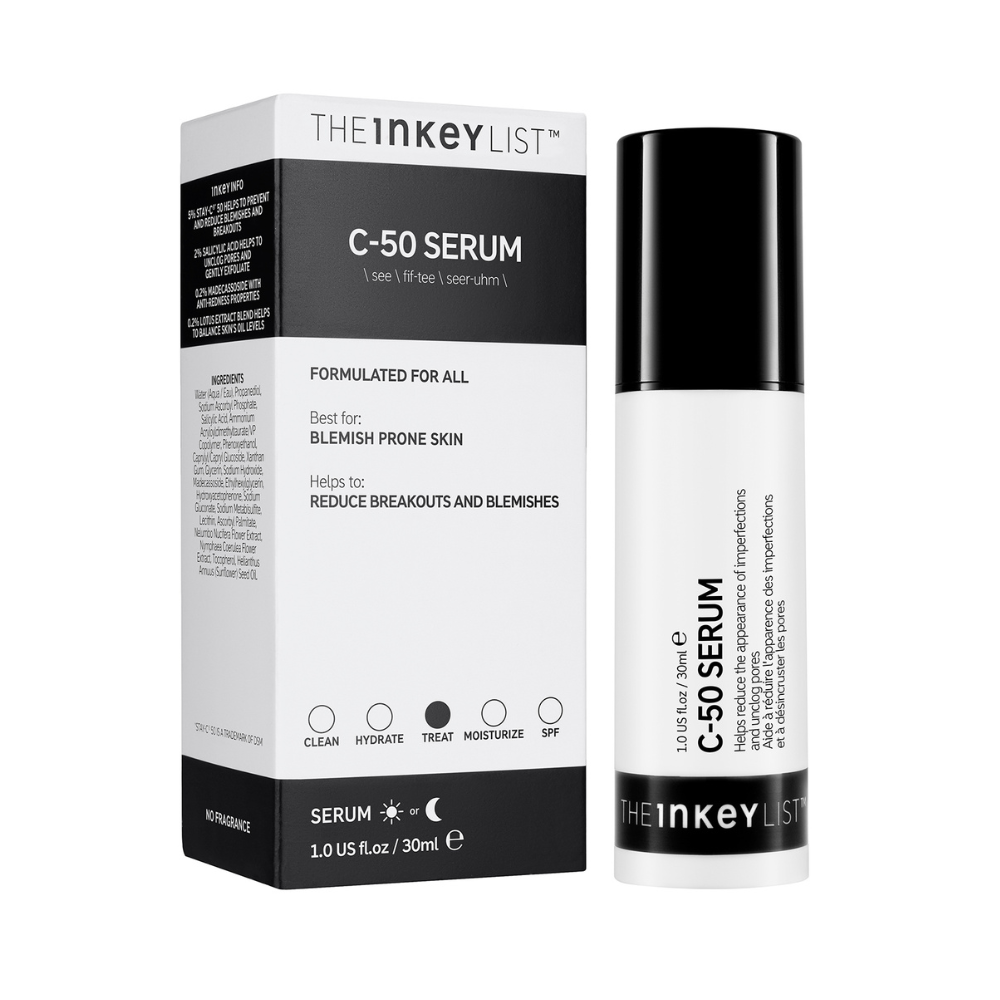 The Inkey List™, C-50 Blemish Night Treatment Serum 30ml Default Title