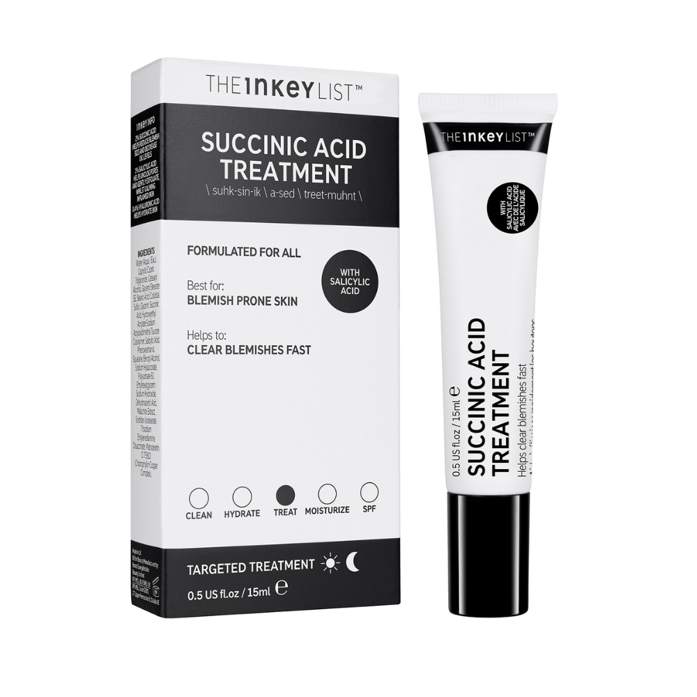 The Inkey List™, Succinic Acid Blemish Treatment 15ml Default Title