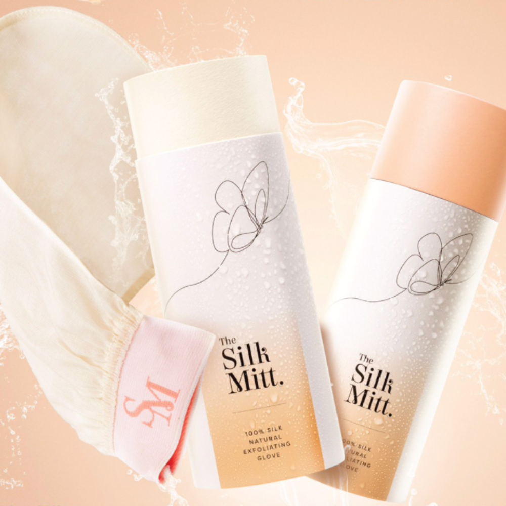 The Silk Mitt, 100% Silk Natural Exfoliating Glove Default Title