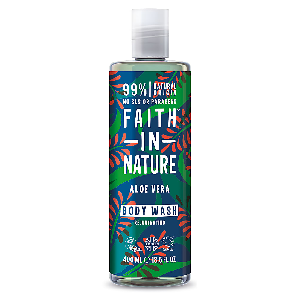 Faith In Nature, Aloe Vera & Ylang Ylang Body Wash 400ml Default Title