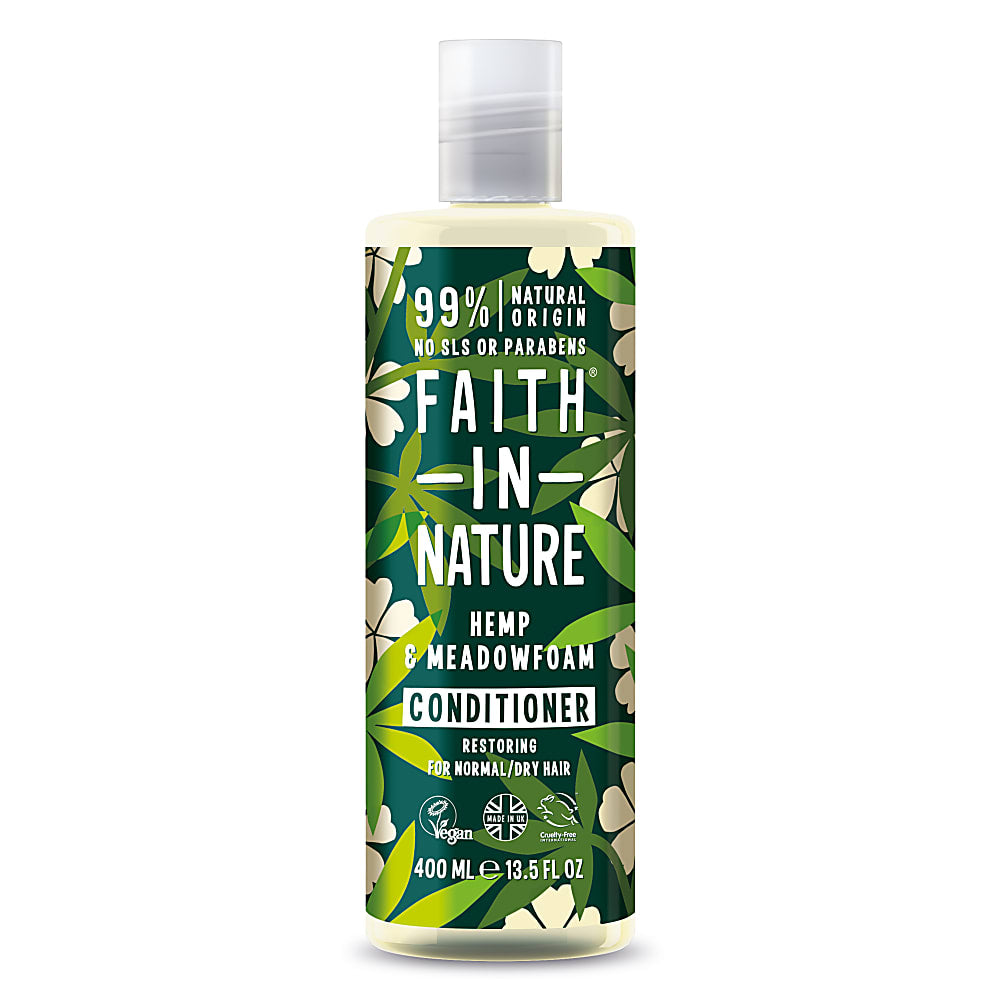 Faith In Nature, Hemp & Meadowfoam Conditioner 400ml Default Title