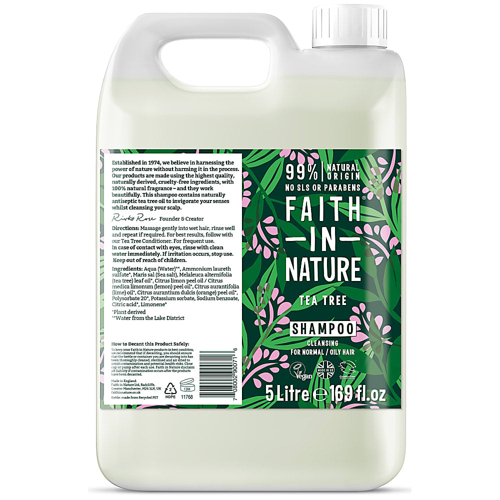 Faith In Nature, Tea Tree Shampoo 400ml Default Title