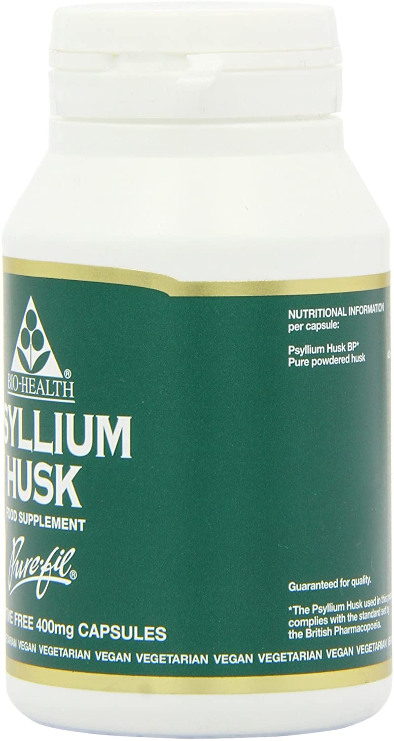 Biohealth, Psyllium Husk 400mg 120 Capsules Default Title