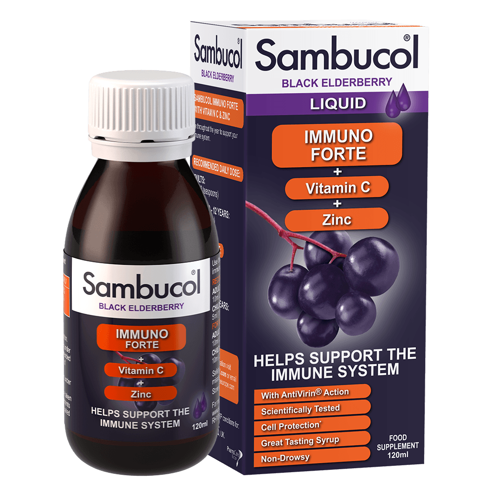 Sambucol, Immuno Forte Liquid 120ml Default Title