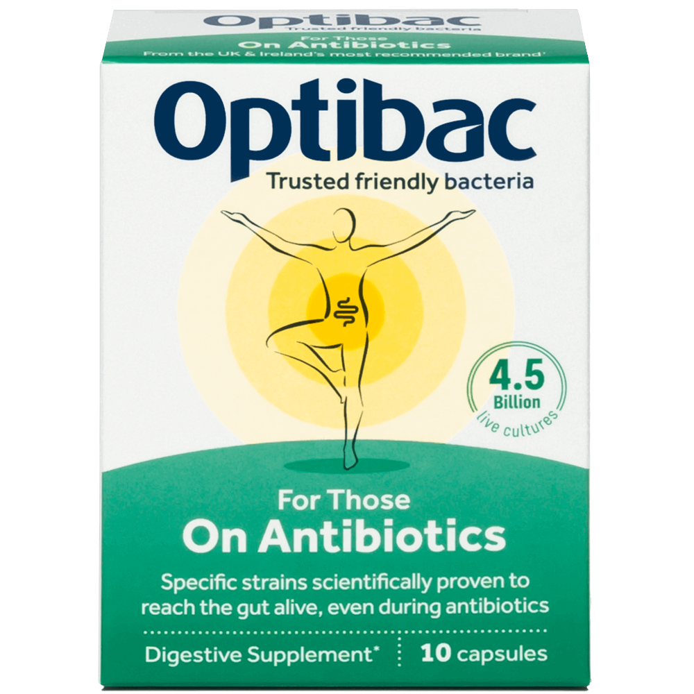 Optibac Probiotics, For Those On Antibiotics 10 Capsules