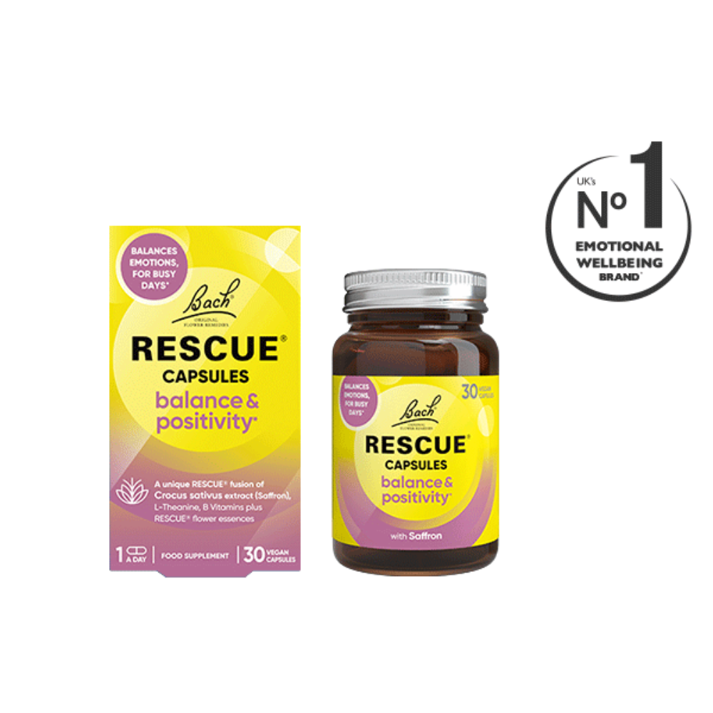 Bach, Rescue® Balance & Positivity 30 Capsules