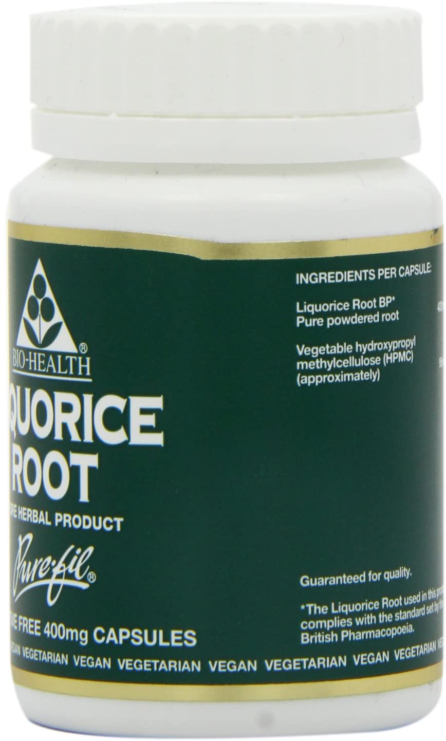 Biohealth, Liquorice Root 400mg 60 Capsules Default Title