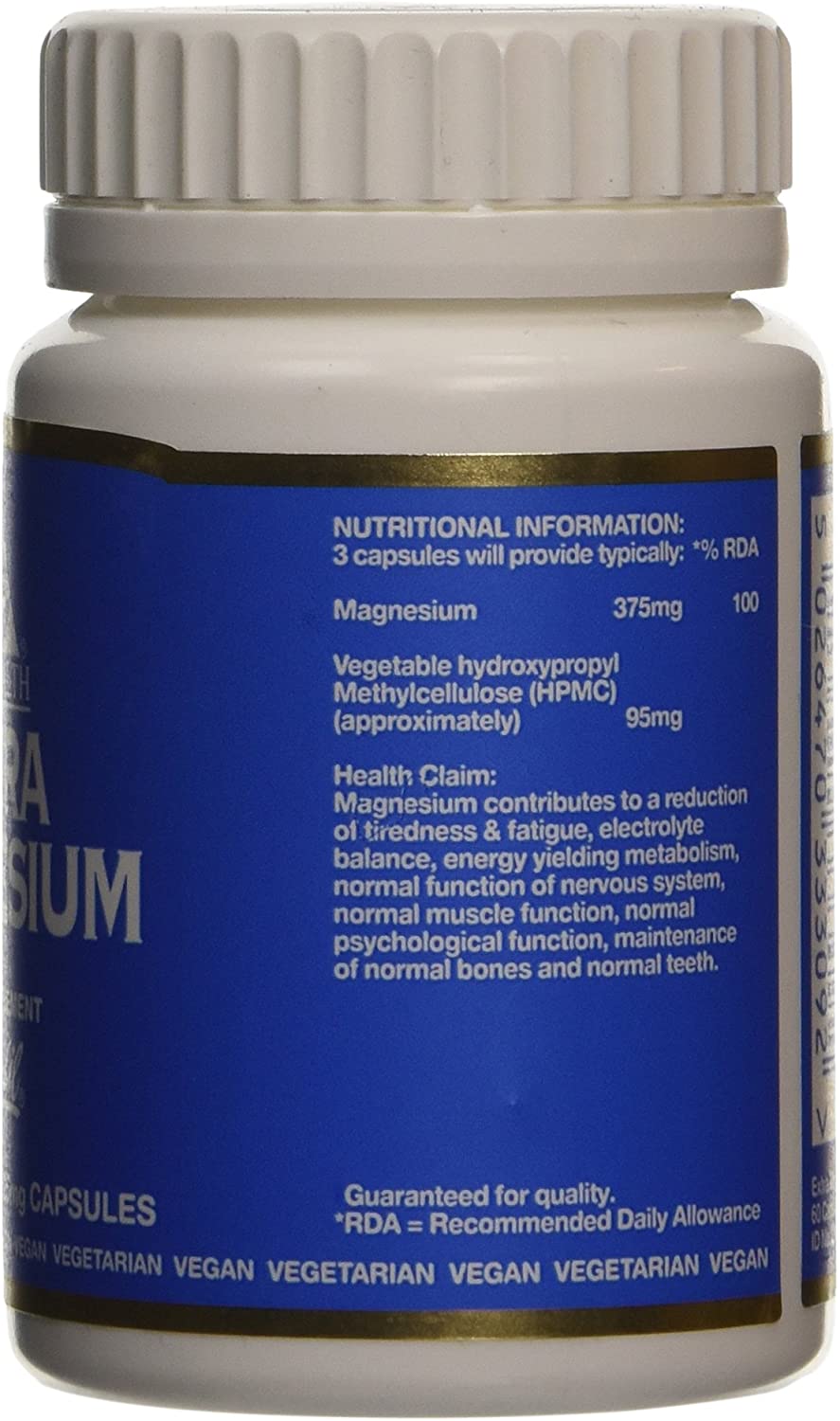 Biohealth, Extra Magnesium 60 Capsules Default Title