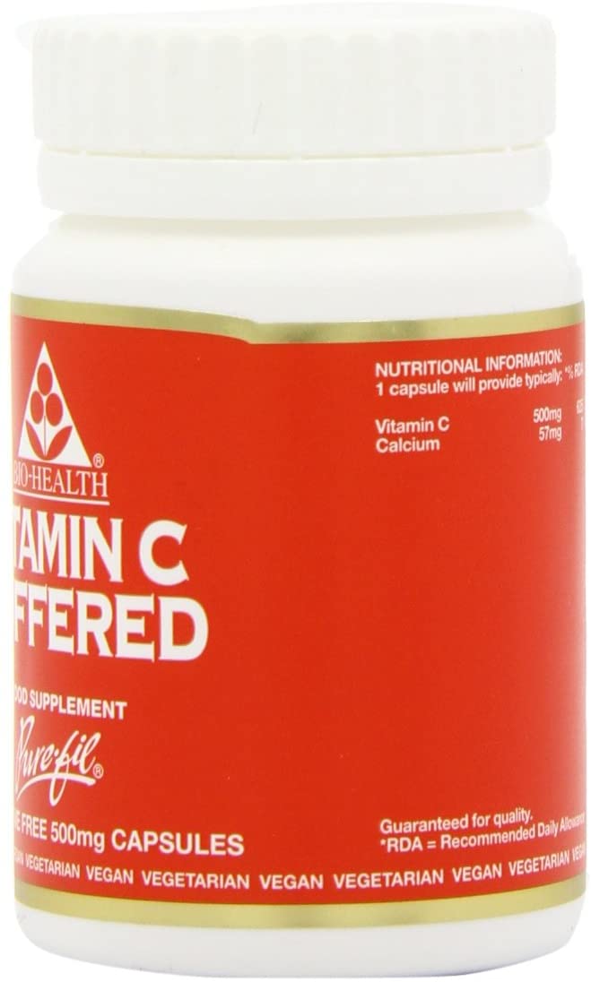 Biohealth, Buffered Vitamin C 60 Capsules Default Title