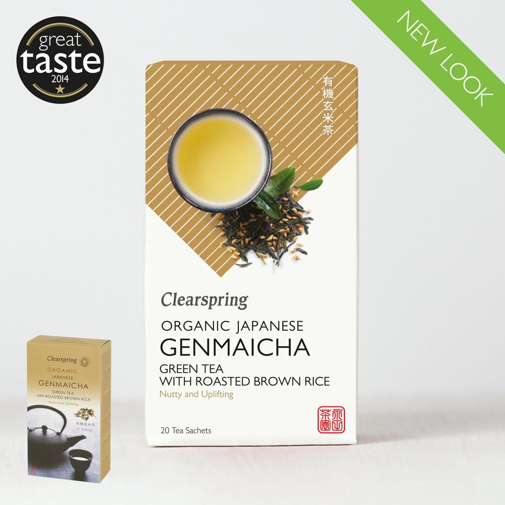 Clearspring, Organic Japanese Green Tea (Genmaicha) 20 Tea Sachets Default Title