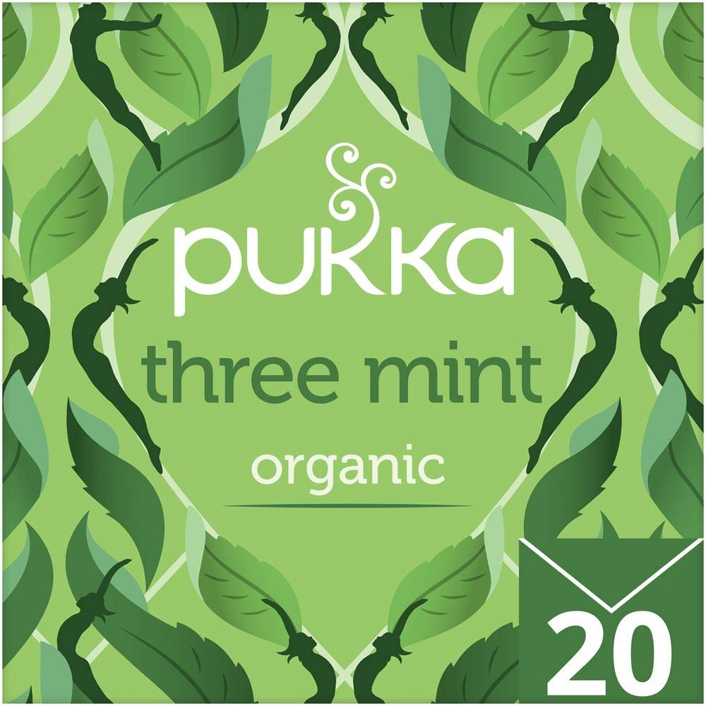 Pukka Herbs, Three Mint Organic Herbal Tea 20 Sachets Default Title