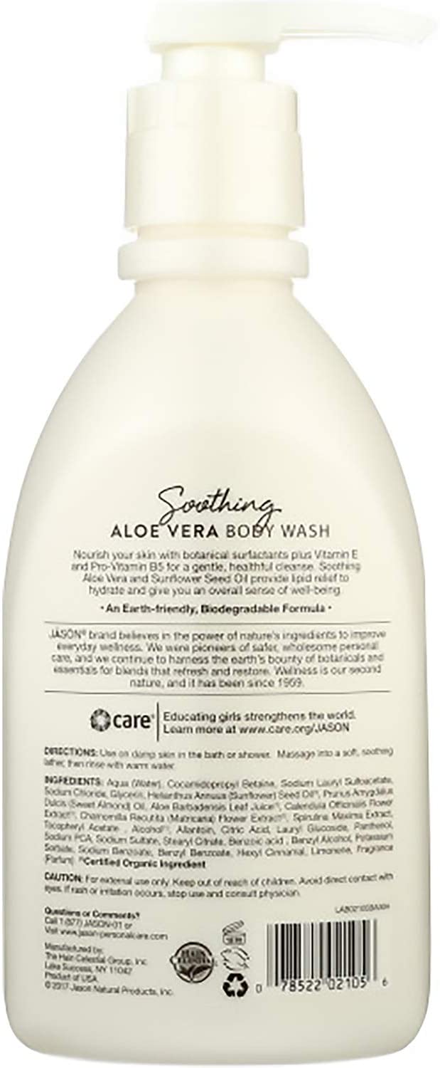 Jason, Soothing Aloe Vera Body Wash 887ml Default Title