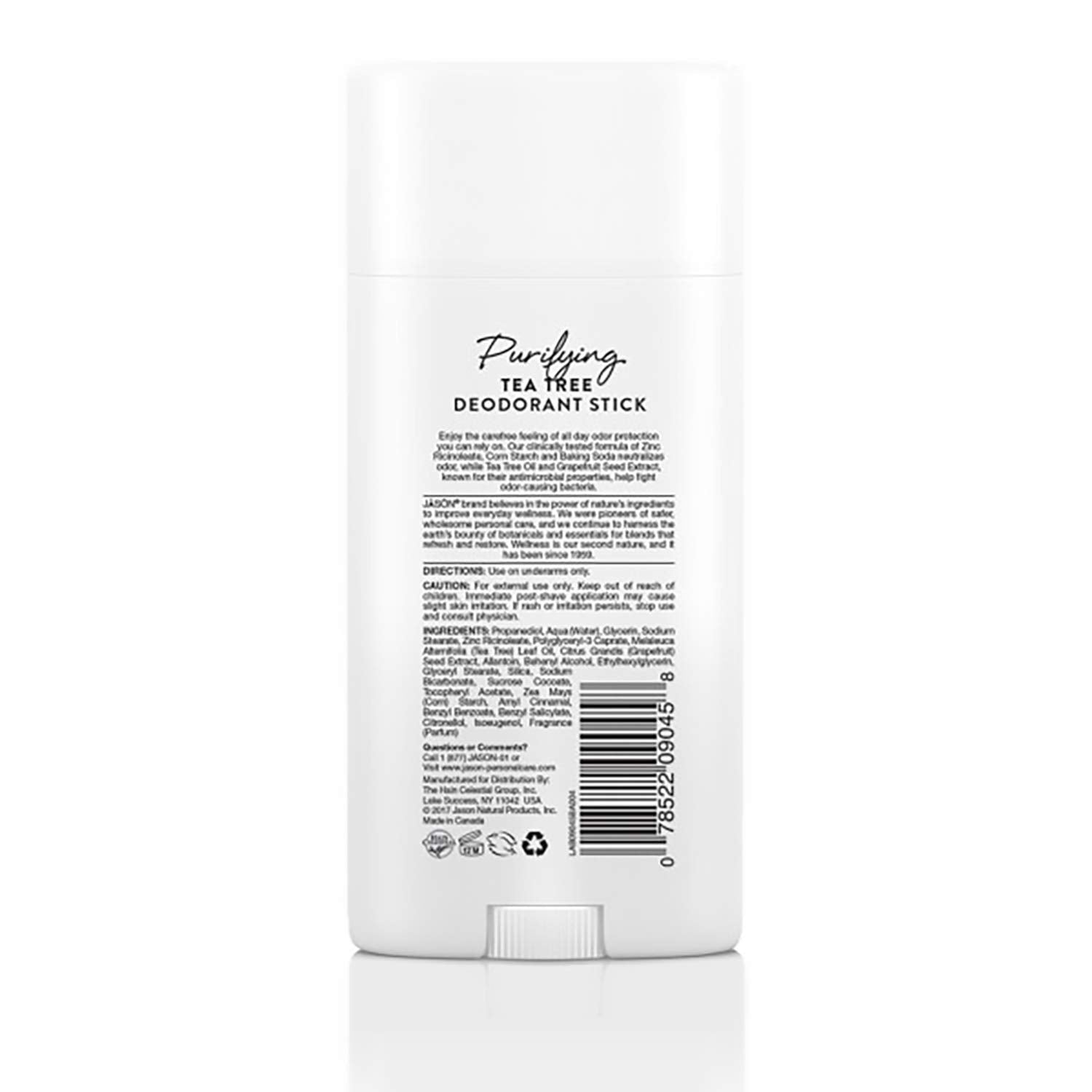 Jason, Purifying Tea Tree Deodorant Stick 71g Default Title