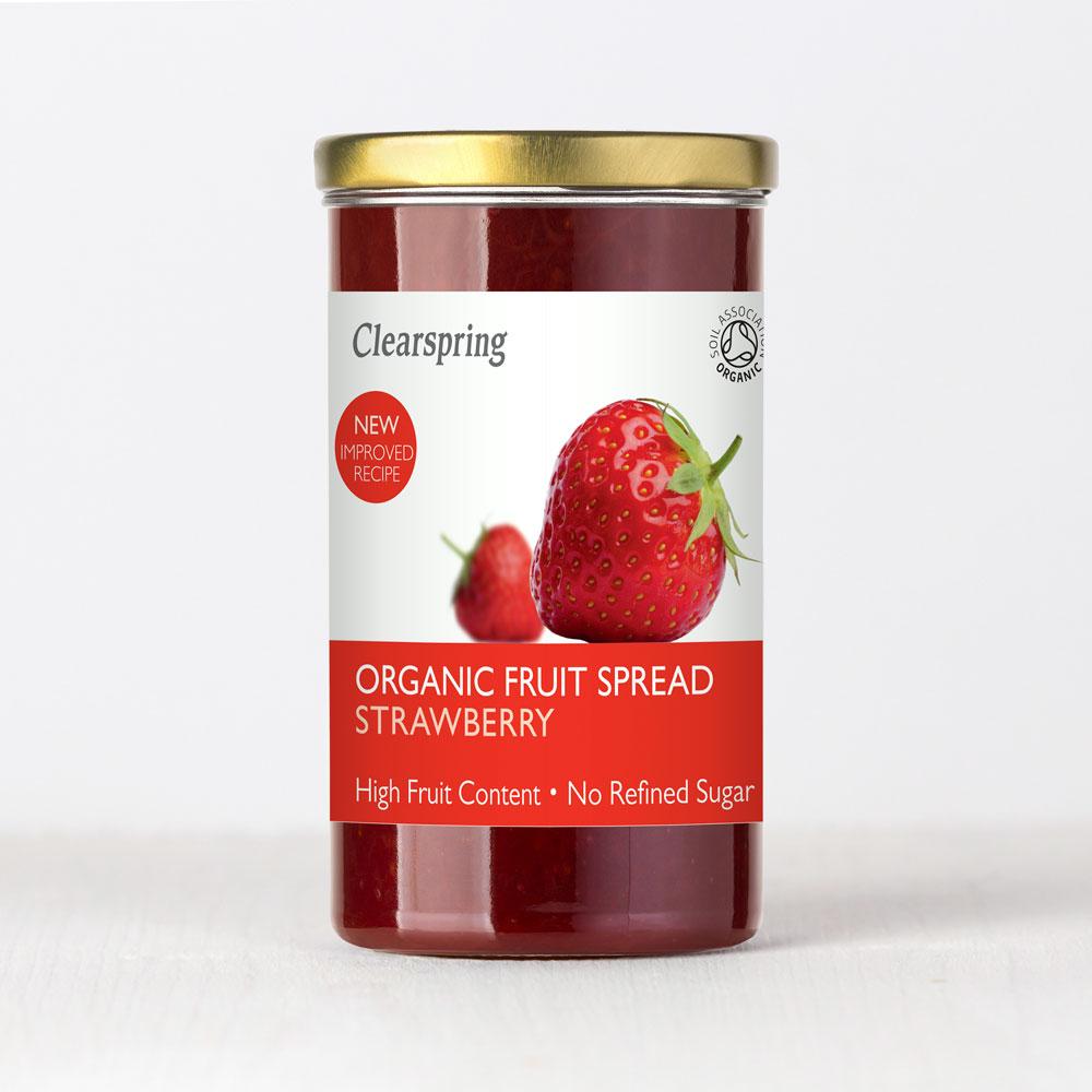 Clearspring, Organic Fruit Spread Strawberry 290g Default Title