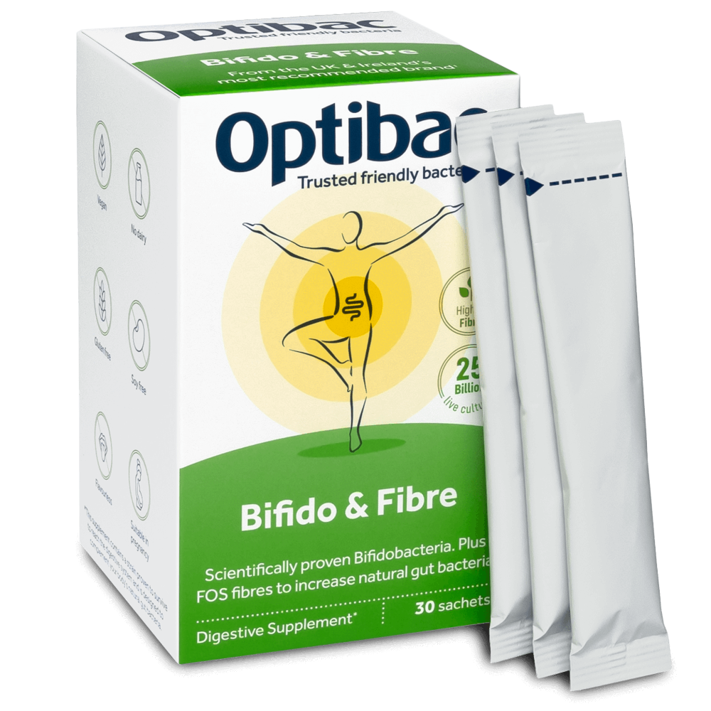 Optibac Probiotics, Bifido & Fibre Sachets